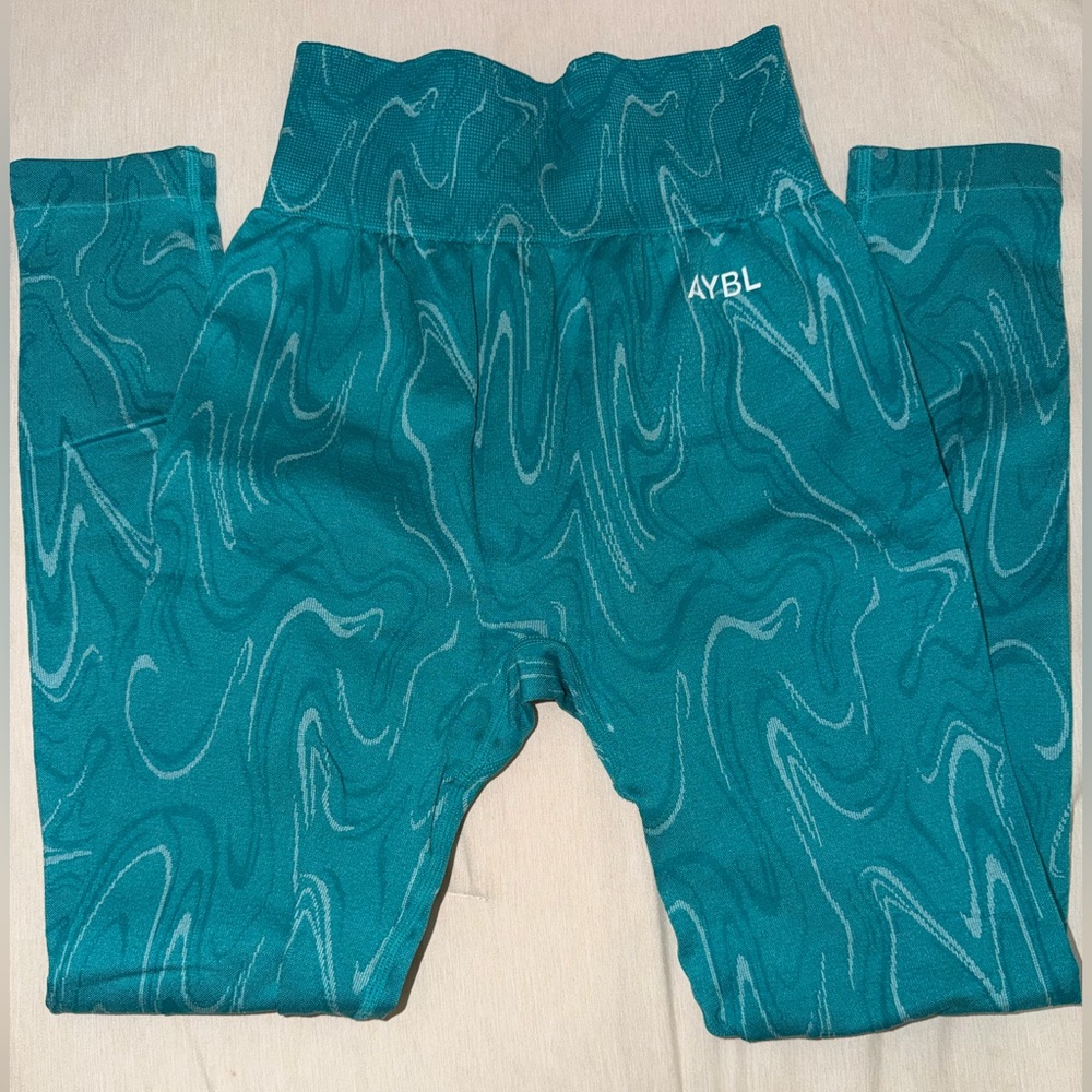 AYBL Teal Patterned Bottoms